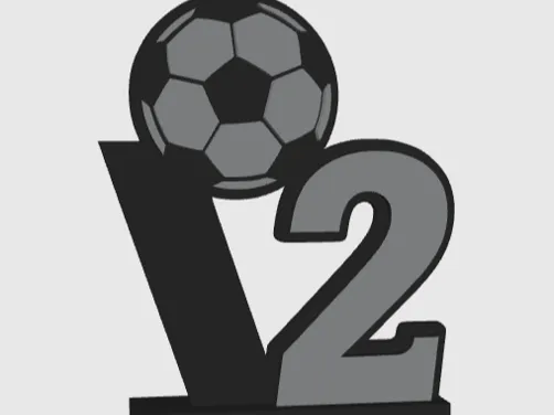 Trofeo de Futbol 2do lugar