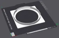 Adapter ring D150 (PETG) 0.2mm layer, 3 walls, 15% infill