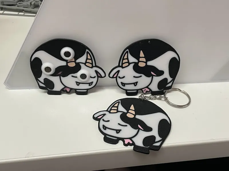 Palworld Mozzarina keychain & magnet (4-color)