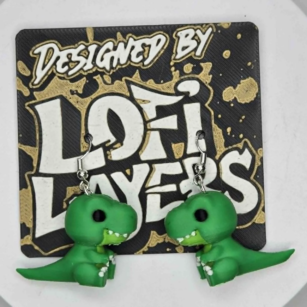 T-Rex Hanger Earrings view 4
