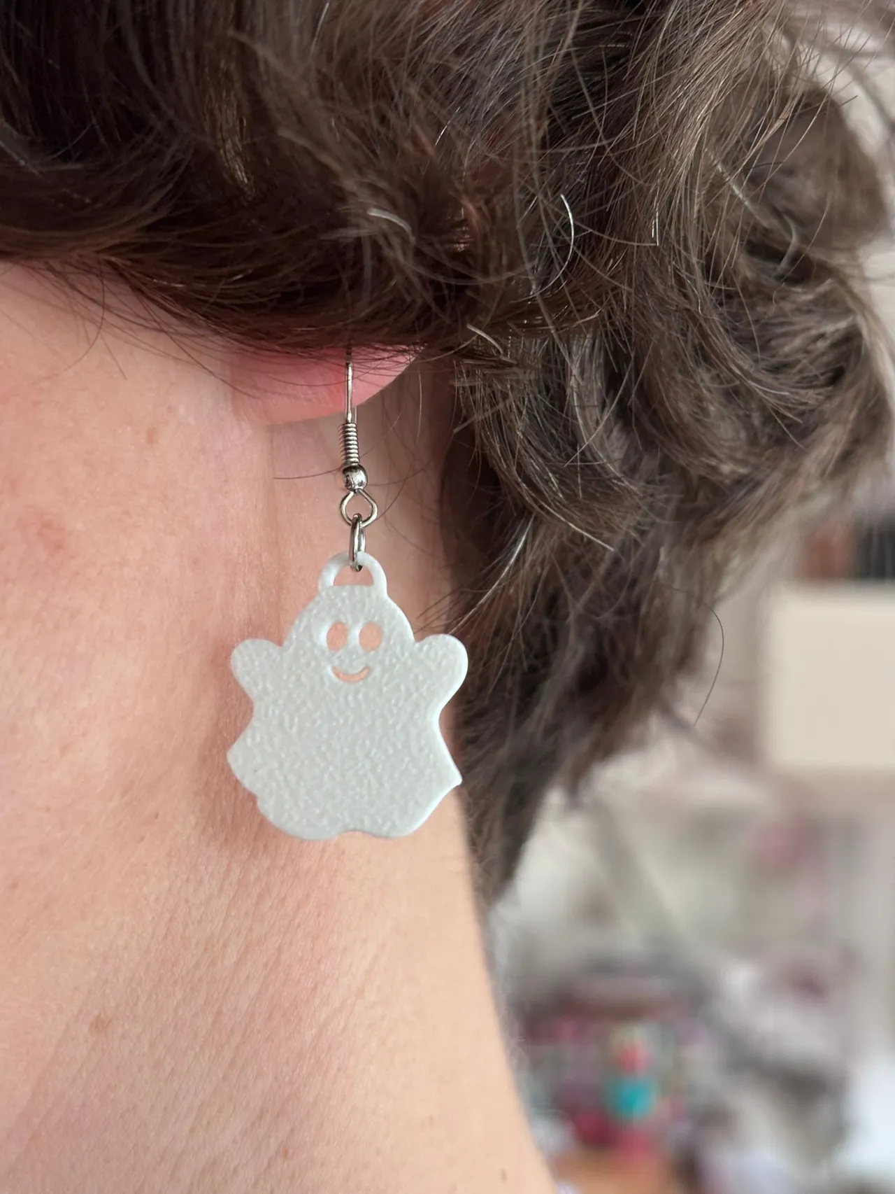 Boucles d'Oreilles Petit Fantôme view 2