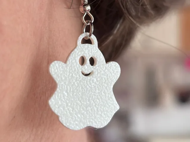 Boucles d'Oreilles Petit Fantôme