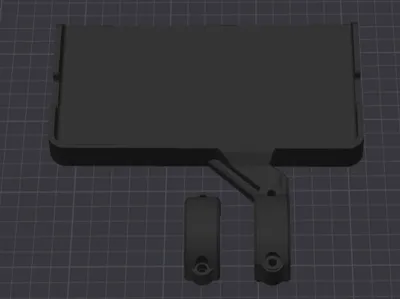 Phone holder for 31.8 mm handlebar