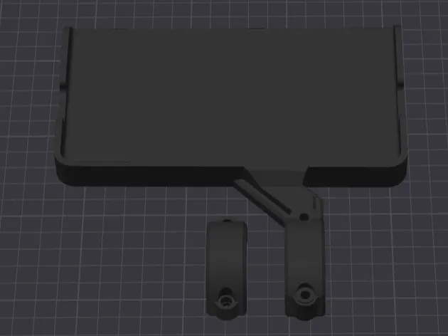 Phone holder for 31.8 mm handlebar