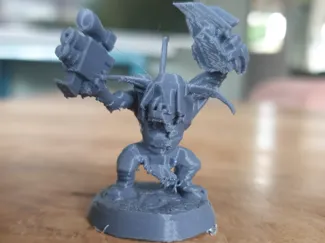 ork with gun 40k