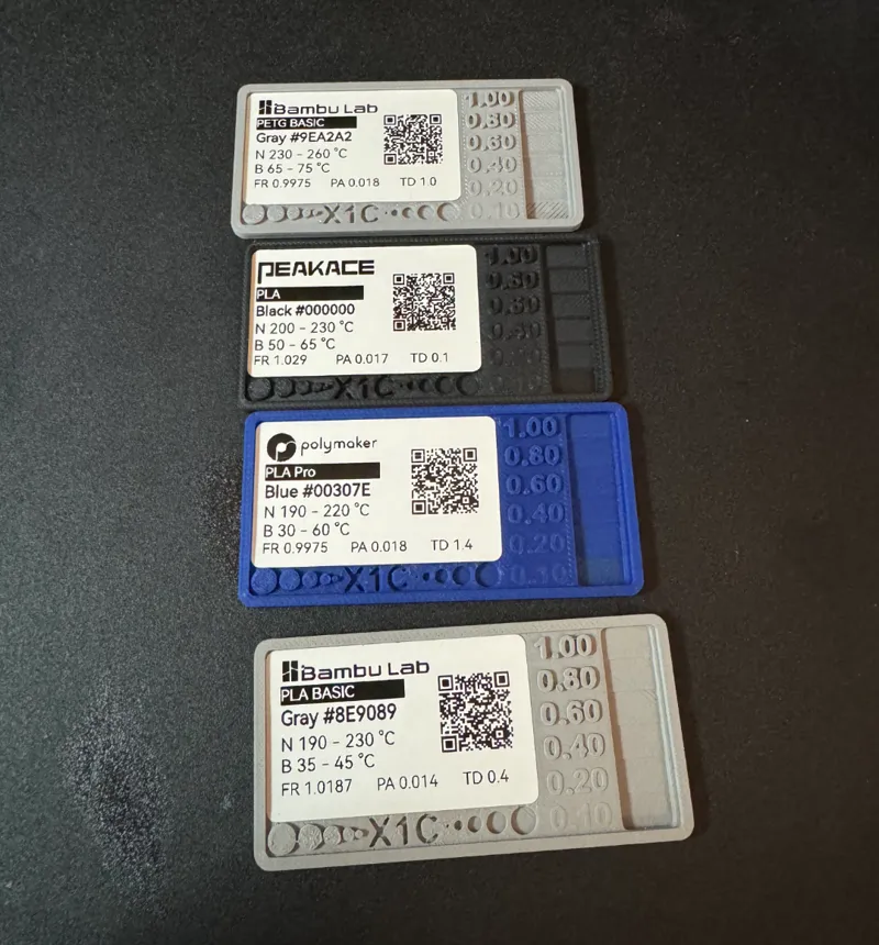 NFC Filament Sample Card(Remix)