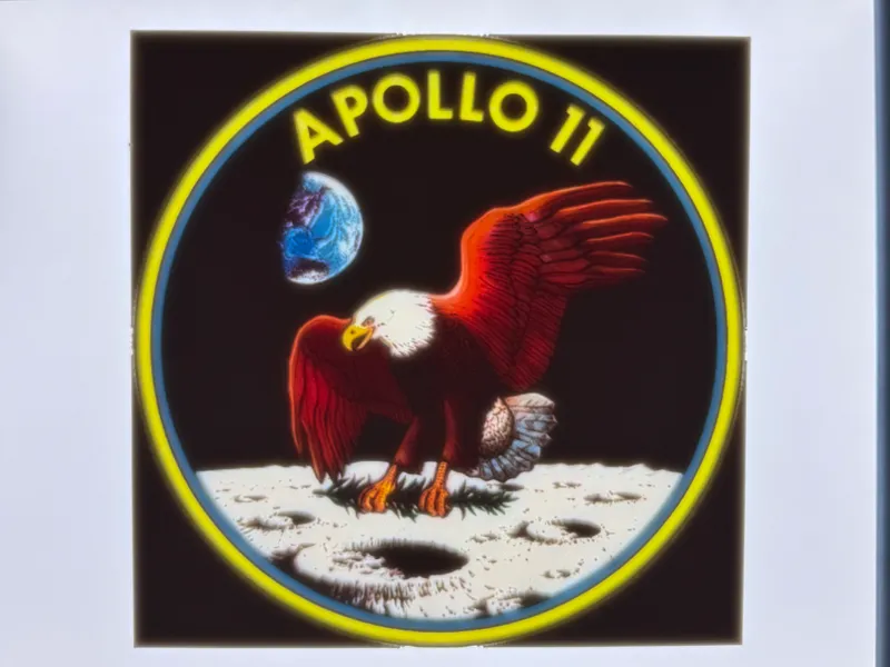 Apollo XI Mission Patch Lithophane
