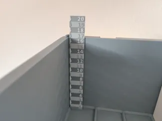 Gridfinity Height Ruler - 20 steps