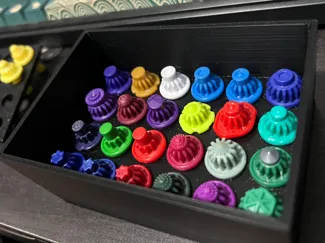 Beyblade X bit organizer/box