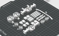 AXLES ONLY 0.08mm layer, 3 walls, 25% infill