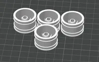 TIRE RIMS ONLY - 0.12mm layer, 3 walls, 25% infill