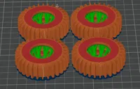 Maxy Paddle tire ONLY - 0.12mm layer, 2 walls, 15% infill