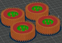 MAXY PIN TIRE ONLY - 0.12mm layer, 2 walls, 15% infill