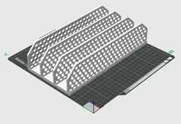 Plateau Gridfinity pour tiroir de cuisine 3x6x1 avec 4 séparateurs — photo 3