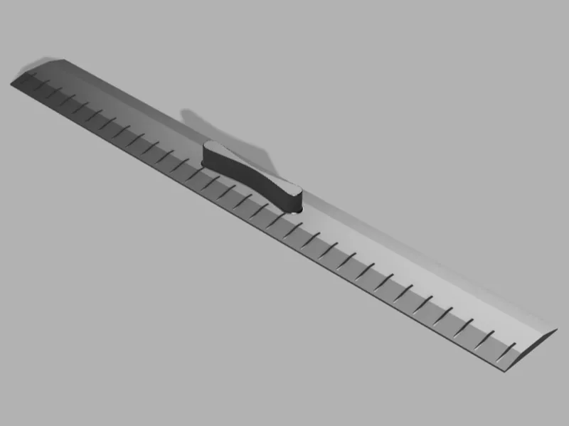 Lineal 30cm Whiteboard mit Magnet D10x3 Druckstopp