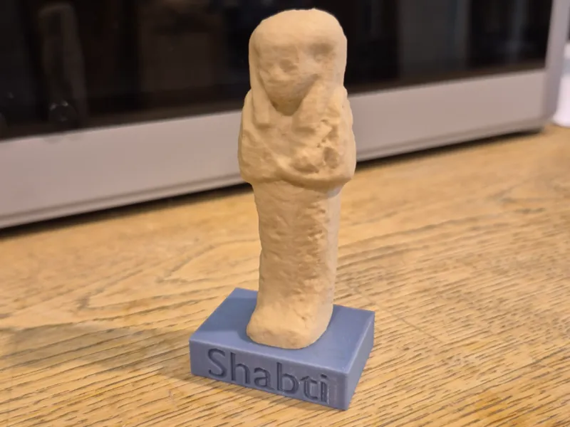Shabti on a stand