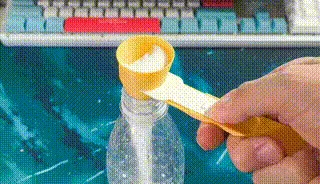 蛋白粉 咖啡 奶粉：粉末防漏勺