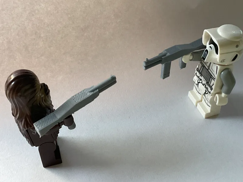 L.E.G.O. guns-assault rifles