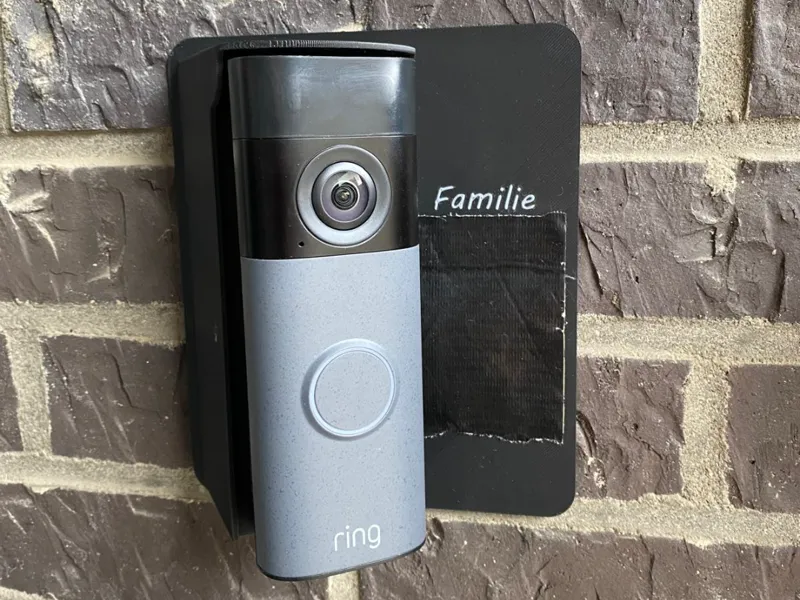 Ring Bat. Video Doorbell 2nd Gen. Mounting bracket