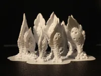 Lot de 10 plantes fantastiques pour socles de figurines — photo 2