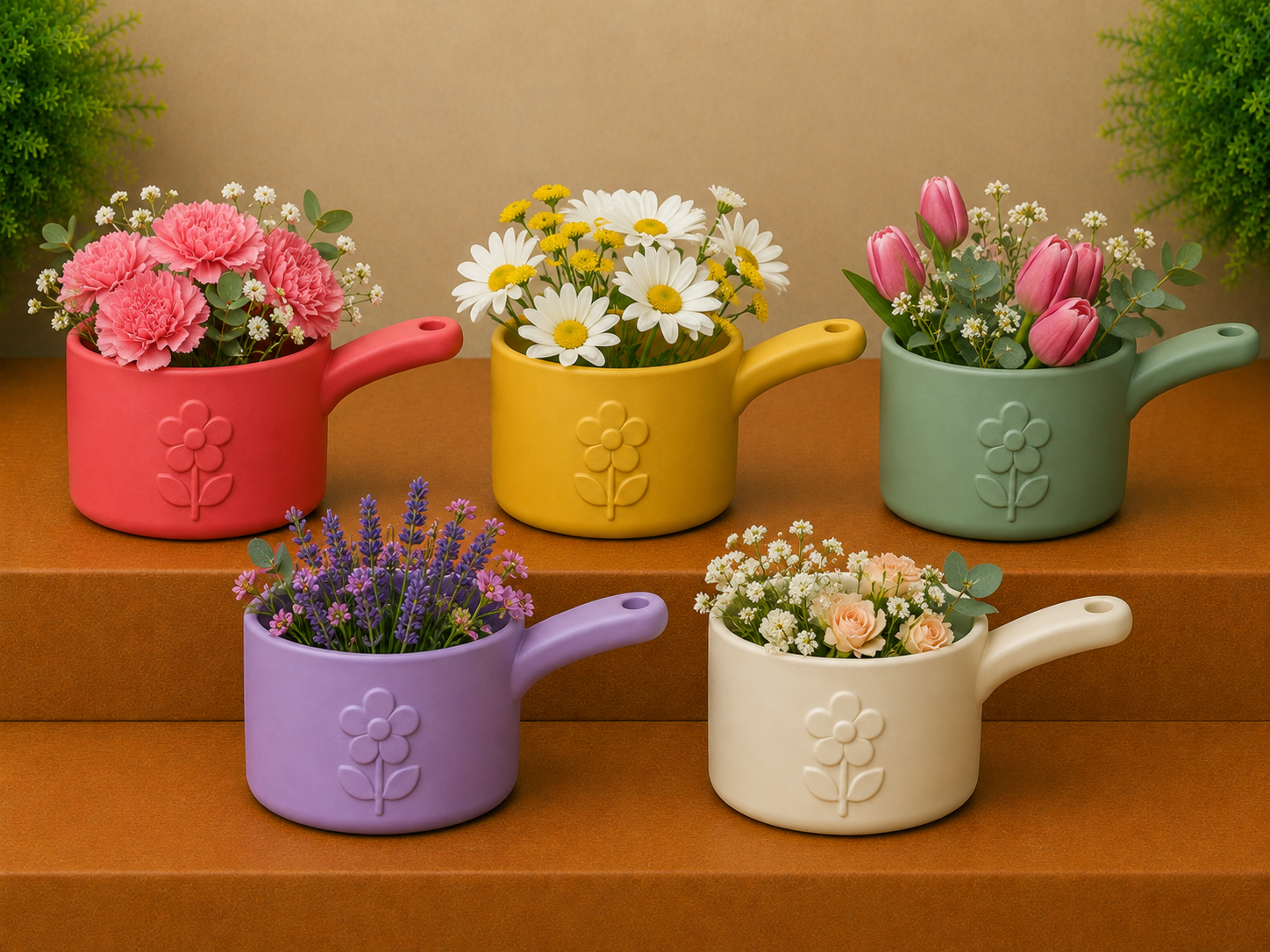 ute Flower Pot Saucepan Planter