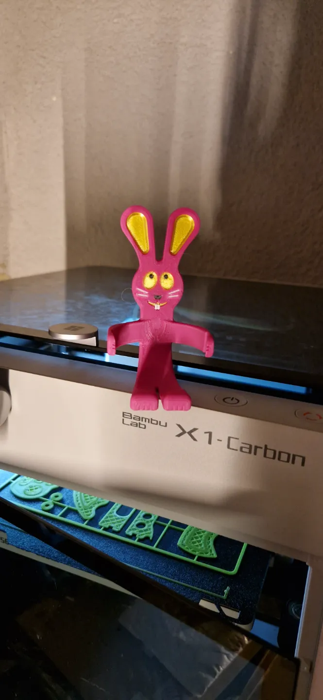 Easter Bunny / Zajączek Wielkanocny for (Kinder Surprise egg / Kinder Jajko Niespodzianka)
