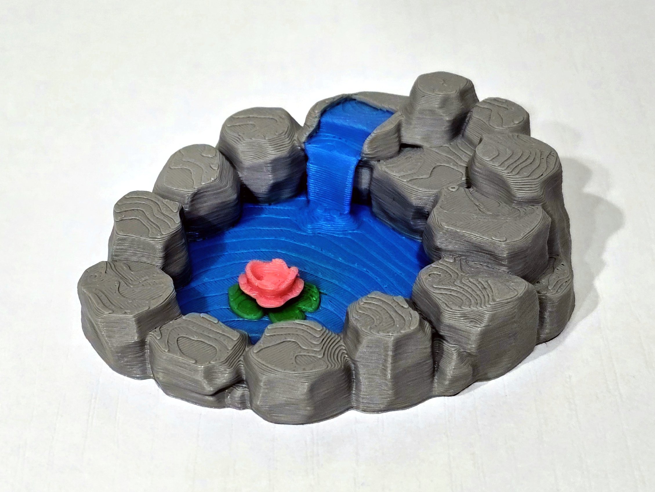 Miniatura 2 do modelo 3D Waterfall Ponds