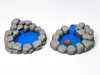 Both Waterfall Ponds on Single Plate