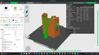 0.2mm layer, 4 walls, 100% infill