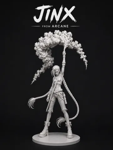 Accesorio para boquillas: Jinx – The Flare Scene | Arcane — vista de referencia 2