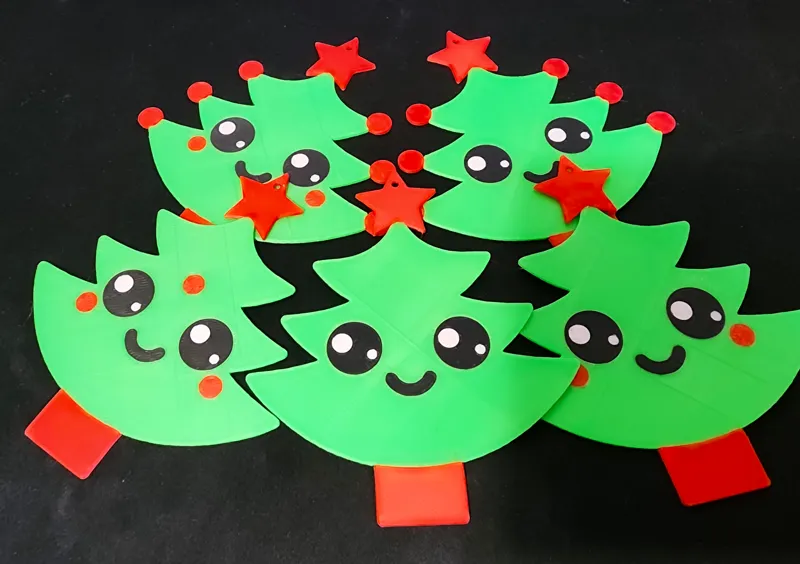 Cute Christmas Tree Ornaments V1
