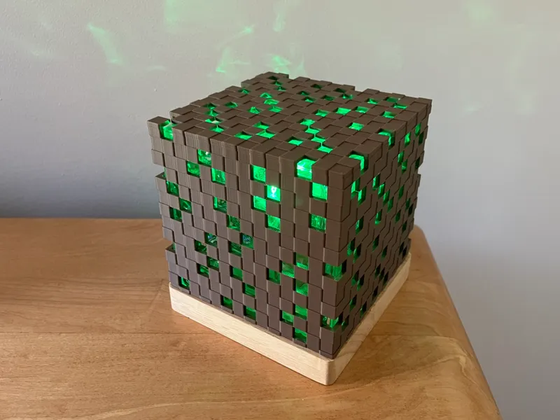 Minecraft Bedroom Night Light