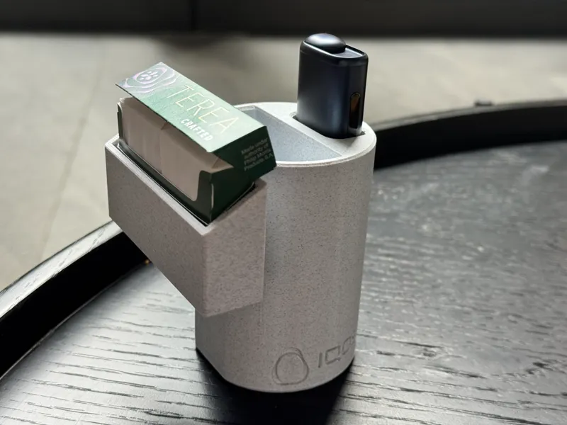 车载杯架用IQOS烟灰缸，带收纳功能，适配iqos iluma one