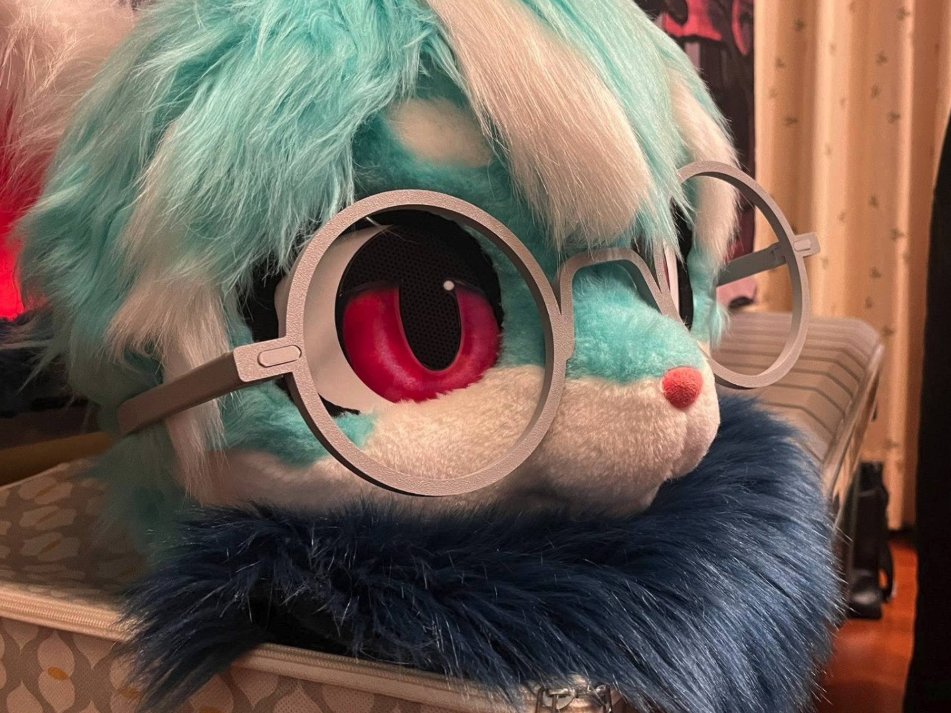 Fursuit Head Round-framed glasses