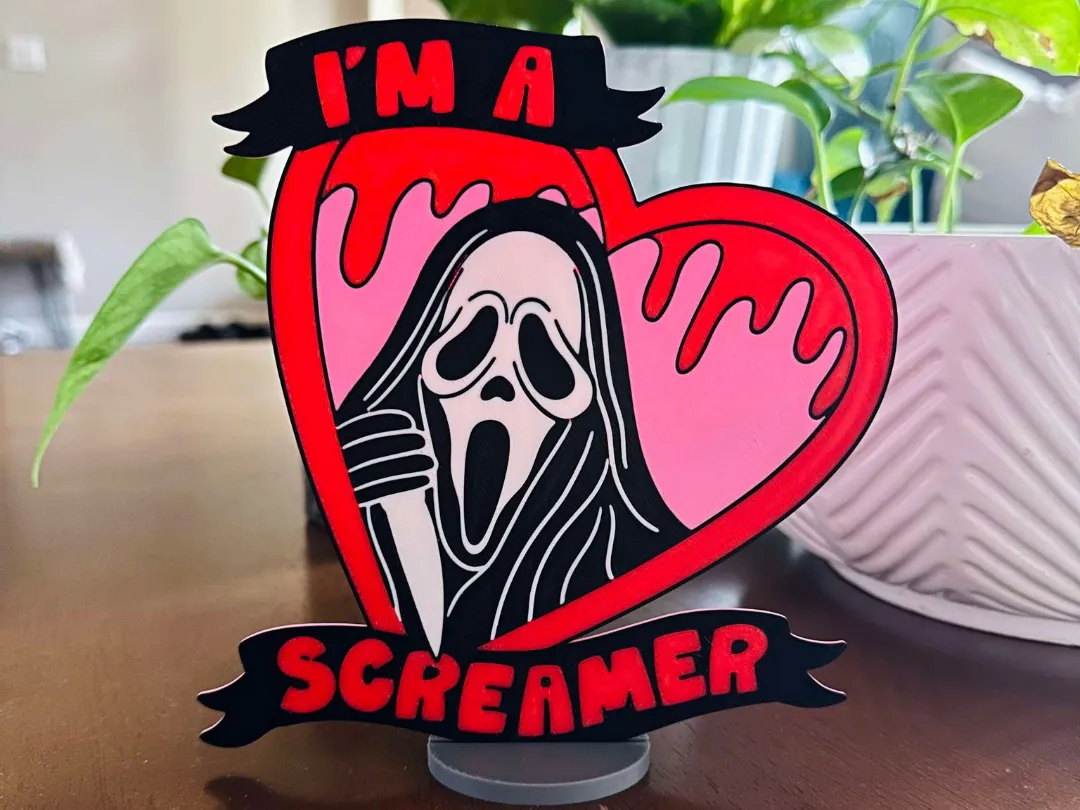 SCREAM ART by Williams Industries MakerWorld: Download Free 3D Models - 3D model önizlemesi