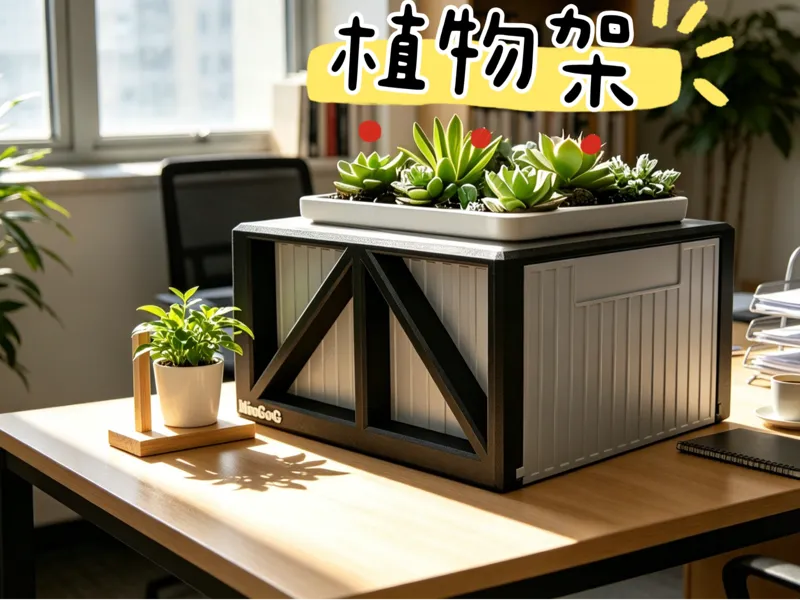 办公室植物架（220mm*220mm*120mm）