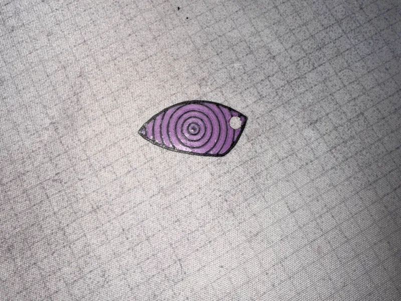 Rinnegan Eye Keychain
