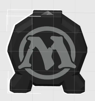 MTG counter - Arrows On Top - M logo