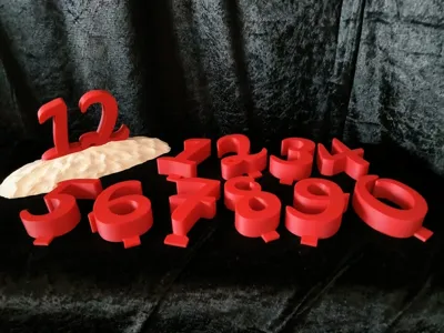 Advent Calendar Digits