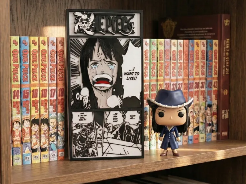 Nico Robin Panel - I want to live!