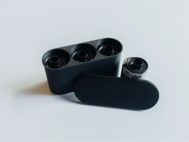Film canister (triple 35mm)