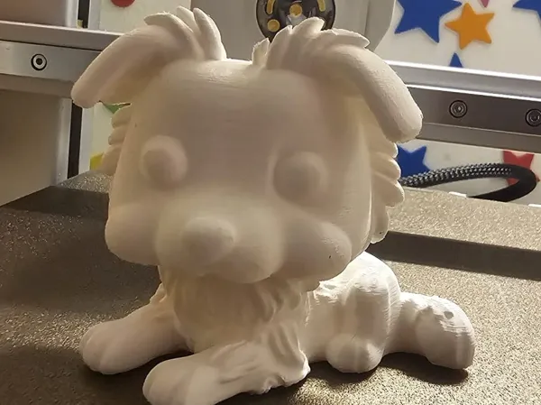 Figurine Border Collie façon Funko