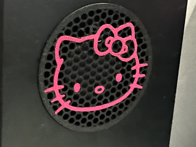 Hello Kitty X1/P1 Aux Fan Cover