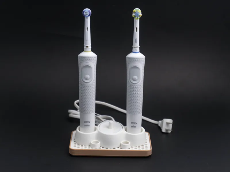 Oral-B Dual Toothbrush + Charger holder