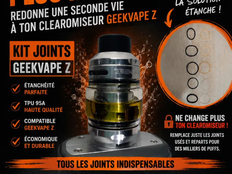 Kit joints TPU pour GeekVape Z Tank