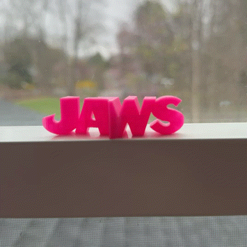 Jaws Flip Text