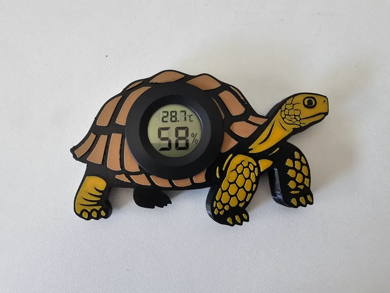 Sulcata tortoise combo-meter cover
