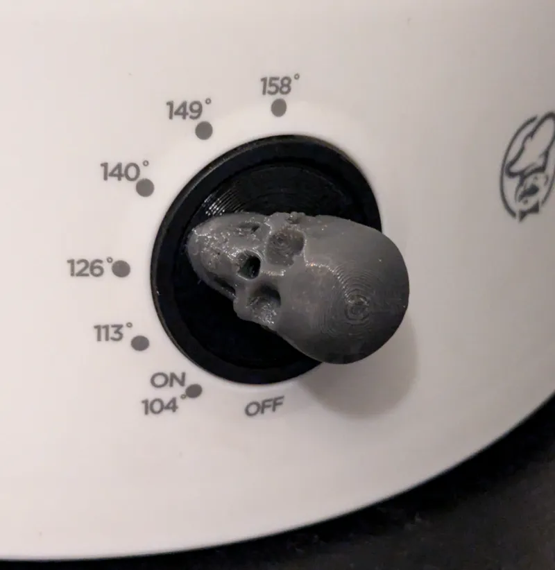 Commercial Chef - Skull Knob