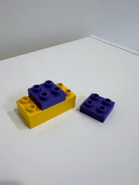 Brique Duplo 2x2 demi-hauteur — photo 5