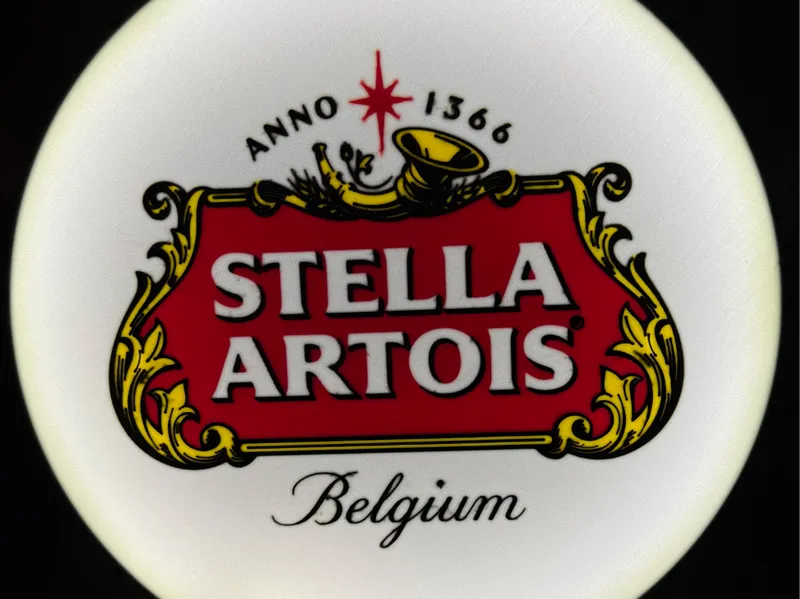 Stella Srtois Beer Bar Themed Lightbox Light Box